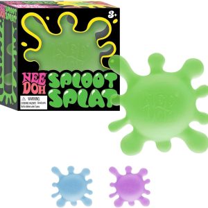 Schylling NeeDoh SplootSplat -The Splat That Sploots - Sensory Toy to Squish. Squeeze. and Pull - Ages 3 and Up - Color May Vary; One Per Pack