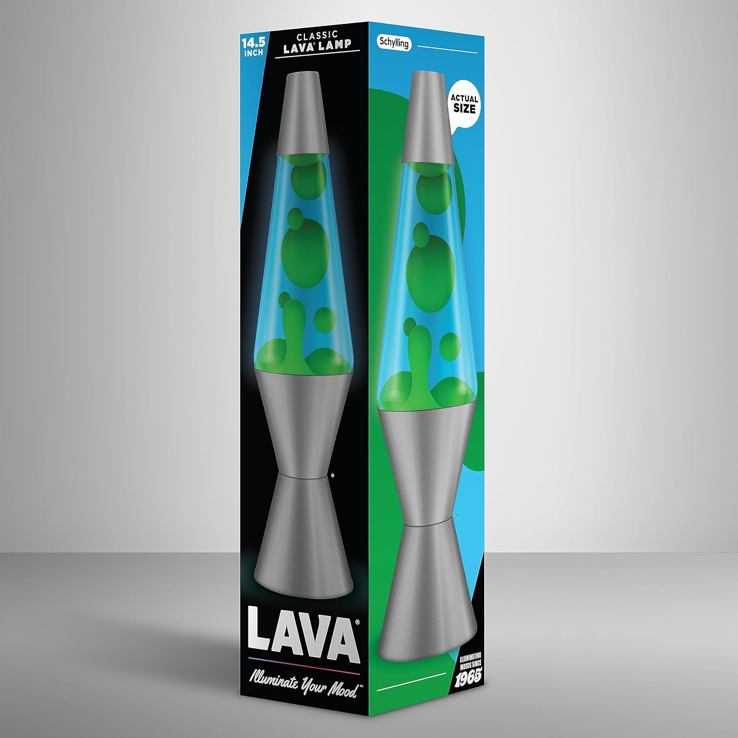 Lava? Lamp - 14.5 Deep Ocean - The Original Motion Light - Yellow/Green Wax and Blue Liquid - Item #2634 (Amazon Exclusive) - Image 9