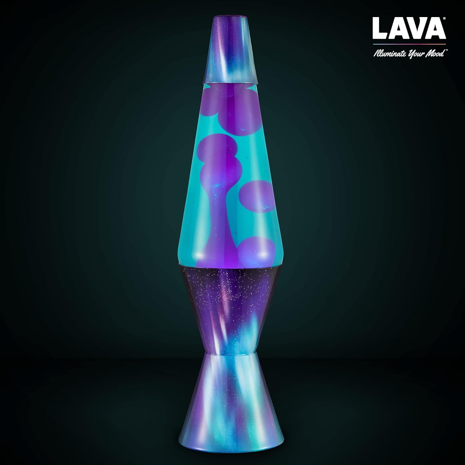 The Original Lava? Lamp - 14.5 Aurora Borealis ?C Classic Liquid Motion Lamp - Purple Wax and Blue Liquid - Item #2047 (Amazon Exclusive) - Image 7